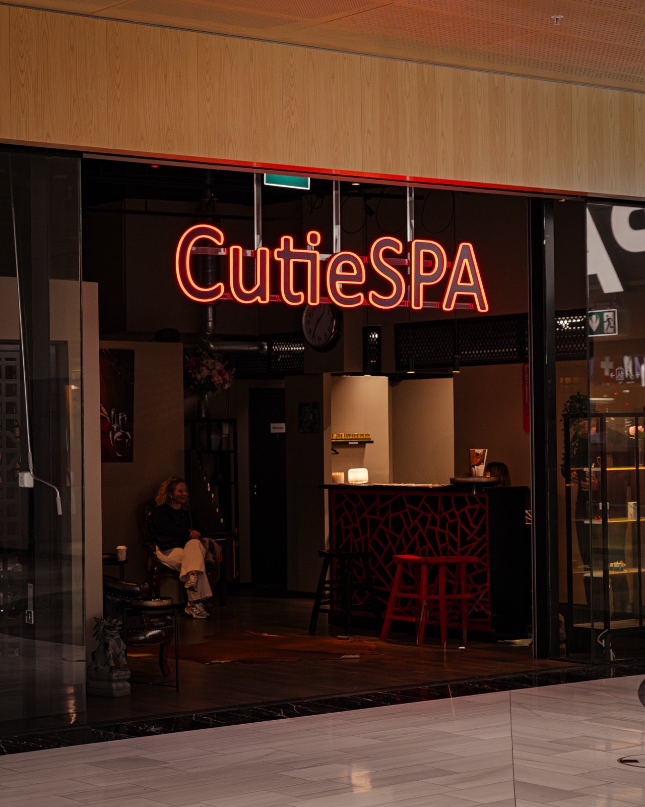 Cutie Spa Mall of Scandinavia interiör